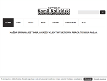 Tablet Screenshot of kalicinski-kancelaria.com